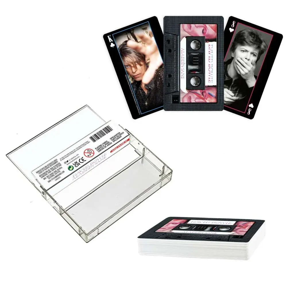 DAVID BOWIE - Cassette Playing Cards - Figurine